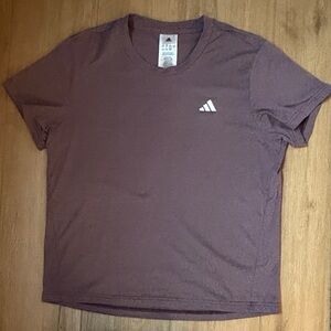Adidas Mauve Tee with Logo